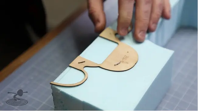 Hot wire foam cutting