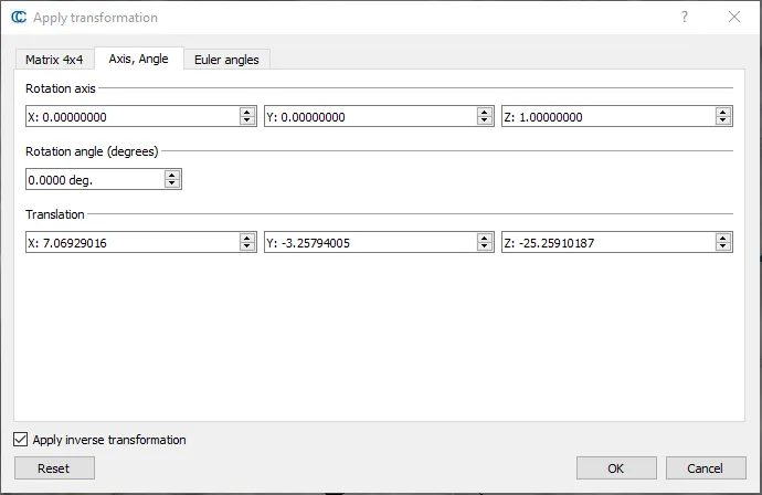 CloudCompare translation