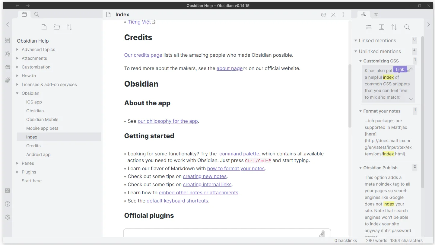obsidian-help